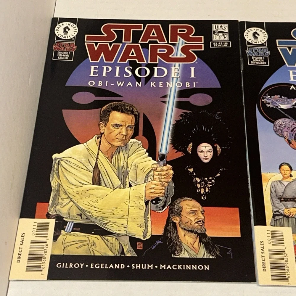 Star Wars Episode 1 Anakin Skywalker & Obi Wan Kenobi 1999‎ Dark Horse Comics
